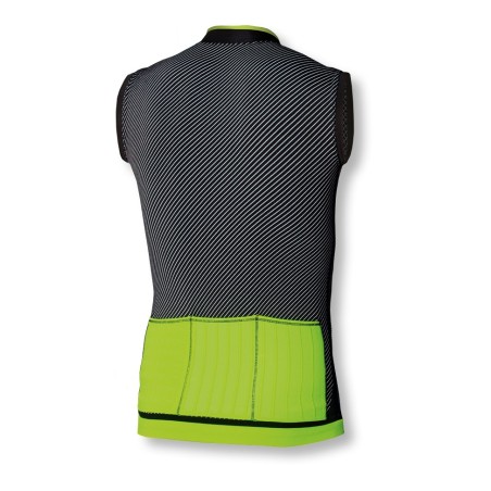 SOFFIO Jersey Vest with zip and rear pockets