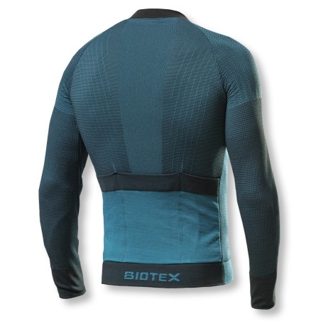 FIT 4.0 Long-sleeved jersey endowed with cam lock zip and 3 rear pockets