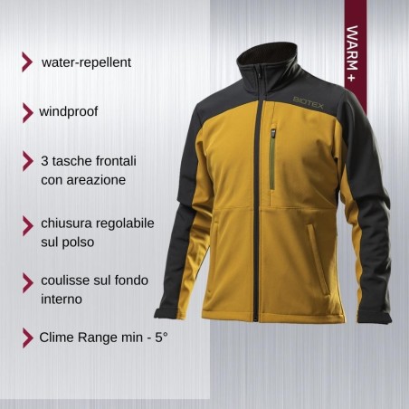 Wasserdichte und winddichte IEX Thermojacke