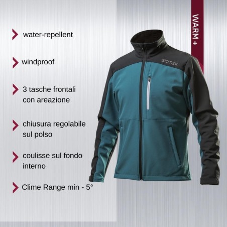 Waterproof and windproof IEX thermal jacket