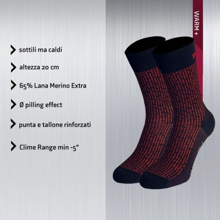 3D Socks of merino wool