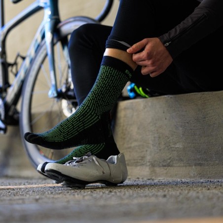 Calza 3D termici con il 65% in lana Merino da uomo e donna per ciclismo e MTB in autunno e inverno