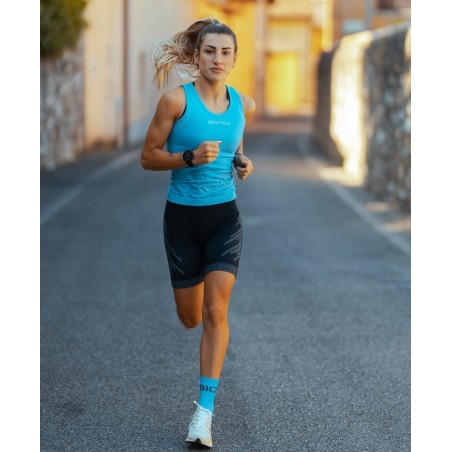 Completo Power Running Estate da donna con canotta e pantaloncino