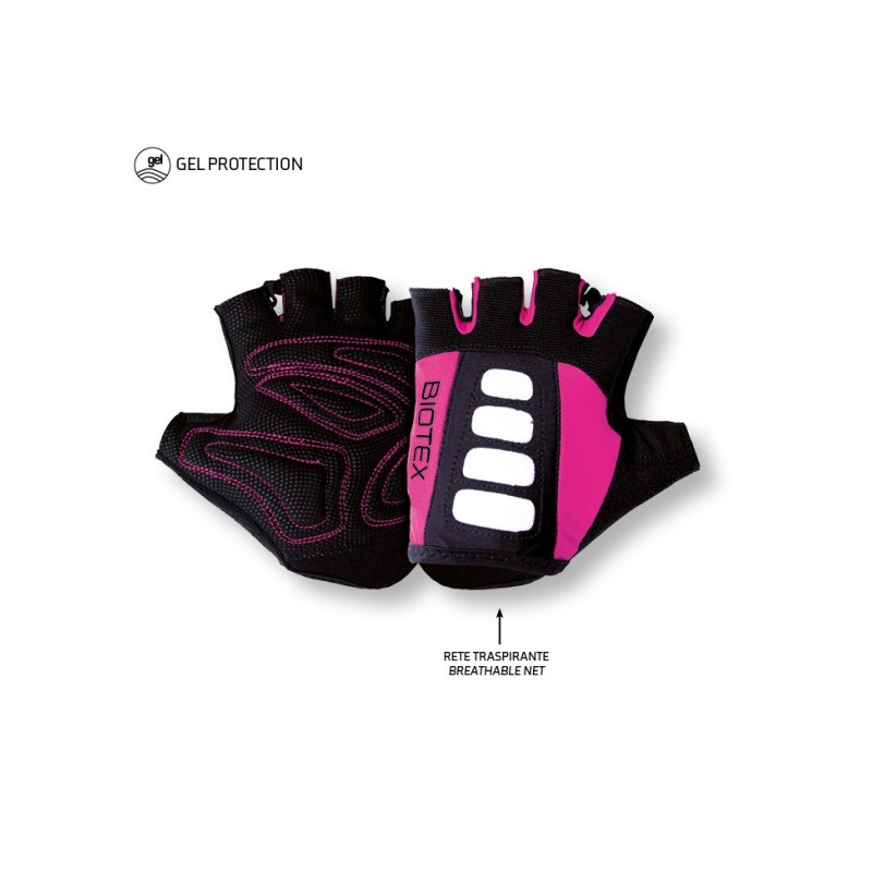 Short-Fingered Mesh Race Gloves, ideal for cycling