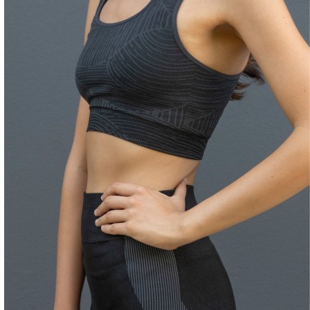 Double Face Sprint Top, seamless and elastic