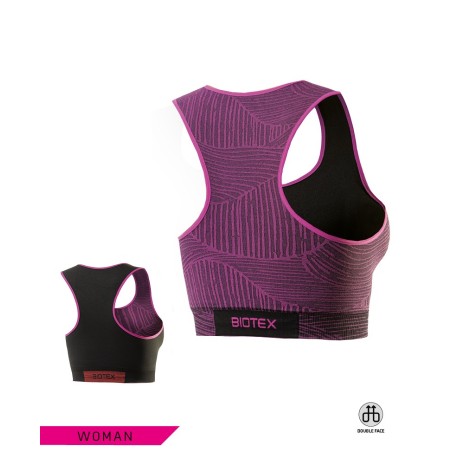 Double Face Sprint Top, seamless and elastic