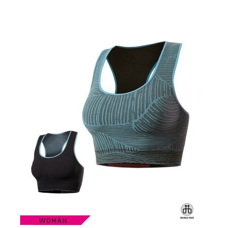 Double Face Sprint Top, seamless and elastic