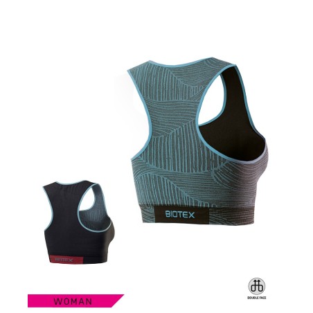 Double Face Sprint Top, seamless and elastic