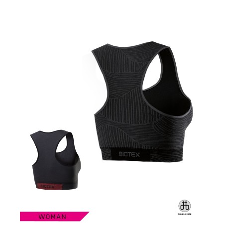 Double Face Sprint Top, seamless and elastic