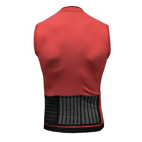 SOFFIO Jersey Vest with zip and rear pockets