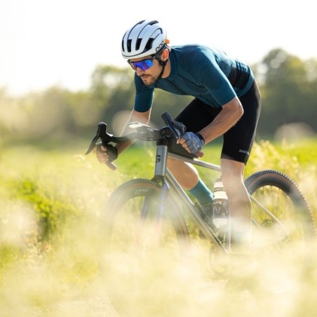 Gerippte Socke: unisex Socke für Radfahren, MTB und Running