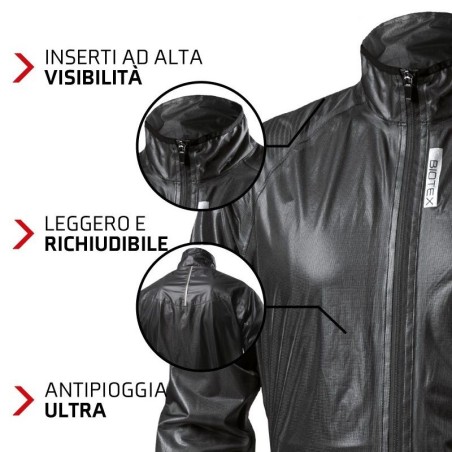 NO RAIN Jacket, 100% windproof and waterproof