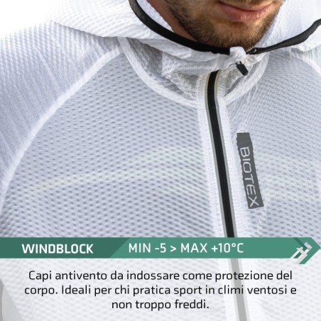 Long-sleeved, light and packable 3D Hooded Windjacket