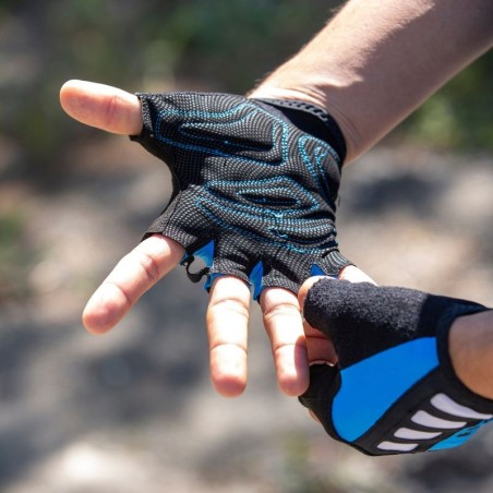 Short-Fingered Mesh Race Gloves, ideal for cycling