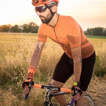 Short-Fingered Mesh Race Gloves, ideal for cycling