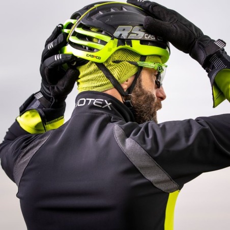 Sottocasco 3D termico da uomo per ciclismo e MTB in colore nero, rosso o lime