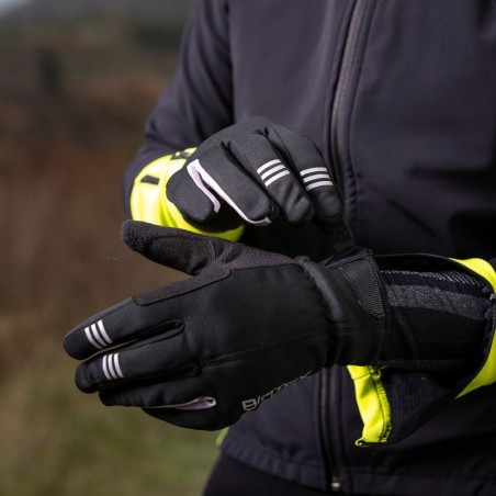 Extrawinter Gloves for winter cycling with Tab Touch for smartphone