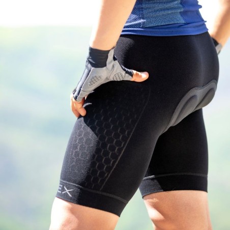 Pantaloncino SOFFIO da Uomo con fondello per ciclismo e mountain bike