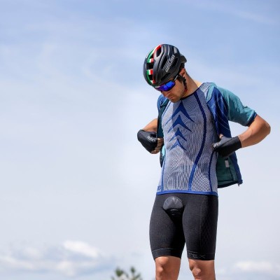 SOFFIO - MEN’s Short tights with pad for cycling and mtb