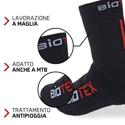 Short Waterproof Overshoes for MTB and cycling