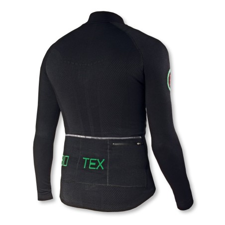 WIN Long-sleeved jersey with zip and rear pockets