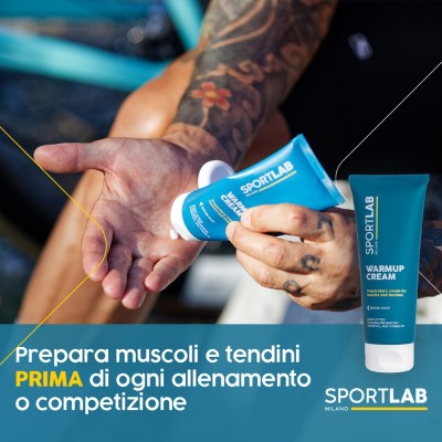 WarmUp Clream: Crema preparatoria per muscoli e tendini