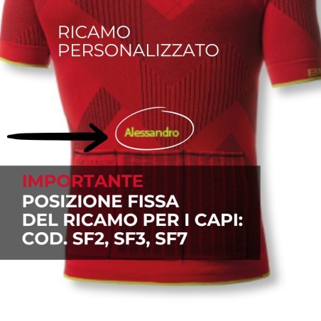 Short-sleeved SOFFIO Jersey with zip and rear pockets