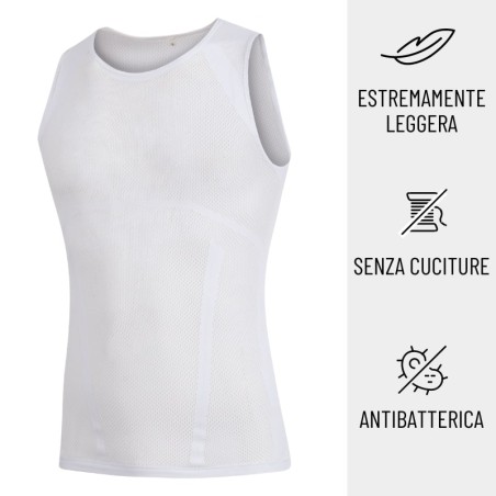 Breathable Summerlight Sleeveless Base Layer