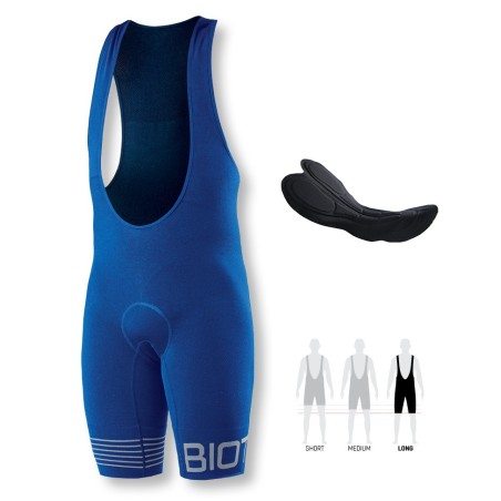 ULTRA bib shorts in Cordura  with pad for average-long distances - Woman