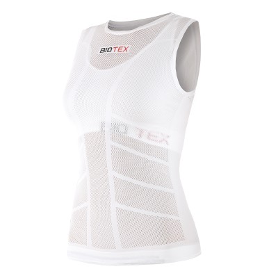 Ultra-ventilated Women SUN Mesh Sleeveless Base Layer fro warmer climates