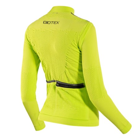 Giacca 2 in 1 WIN antivento da donna per ciclismo, MTB e running con maniche removibili