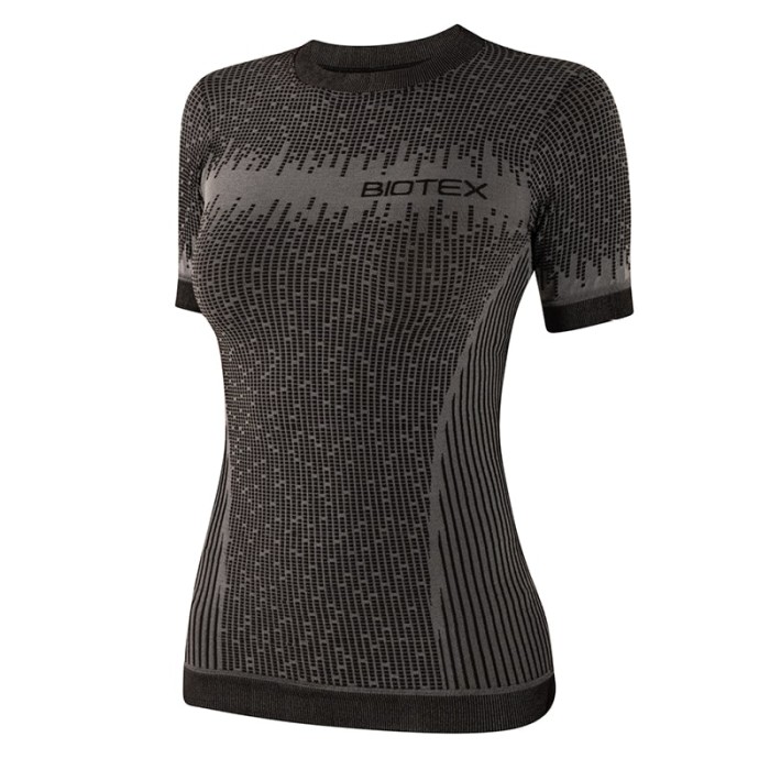 Maglia manica corta 3D da donna per ciclismo, runnig, trekking e camminata da usare in inverno