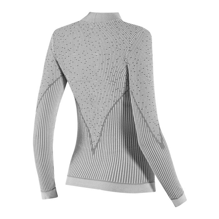 Lupetto 3D donna: maglia manica lunga termica con collo alto per ciclismo, mtb e running ideale per l'inverno