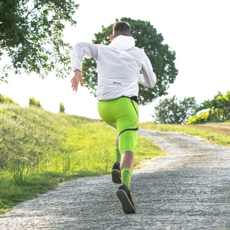 Pantaloncino Pirata 3/4 5 Kompression da uomo e donna per running elasticizzato e a compressione