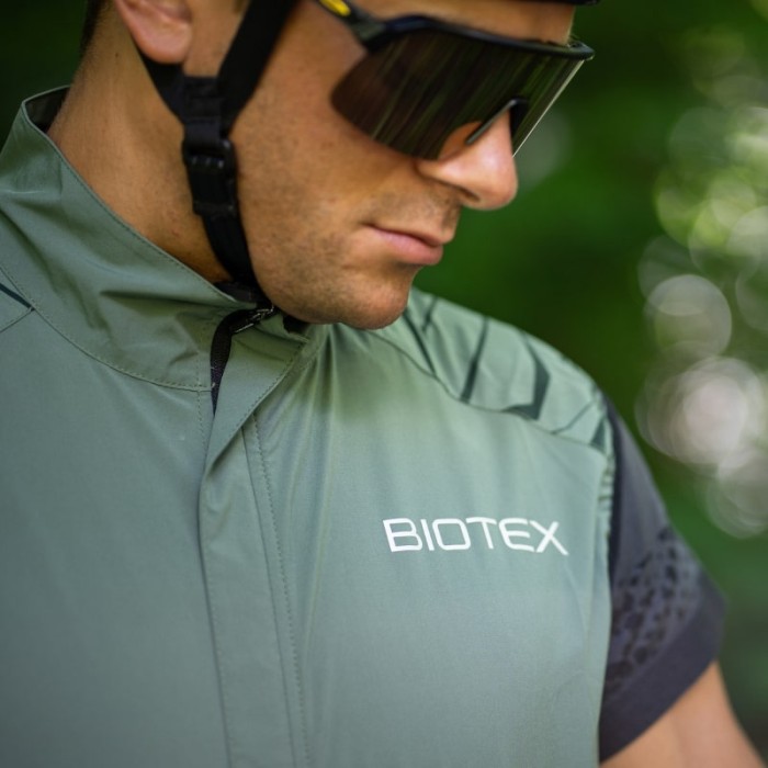 Gilet Antivento INGAMBA traspirante da uomo e da donna per ciclismo e running,  protezione sostenibile e performante per attivit