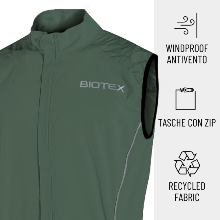 Breathable and super-light INGAMBA windproof Vest