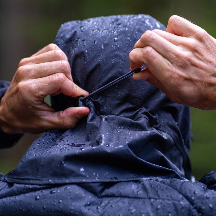 Cappuccio antipioggia universale in colore nero, per bici, corsa e camminata da uomo, donna e bambino