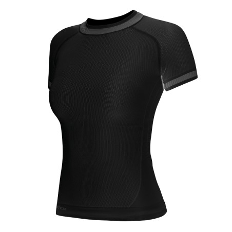 Maglia Tour termica da donna a manica corta per Ciclismo, Running e Outdoor - primavera, autunno e inverno