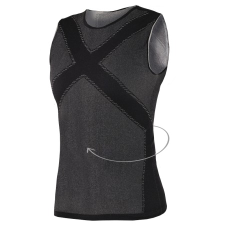 Light and breathable Reverse Sleeveless Base Layer