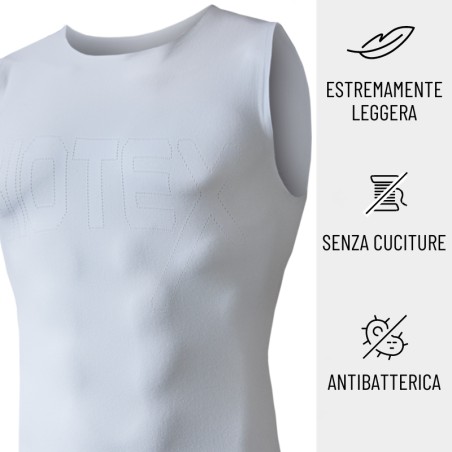 Light and breathable Reverse Sleeveless Base Layer