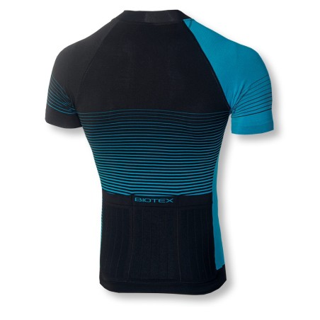 RIBBED Ultra Jersey Short Sleeve with zip and rear pockets