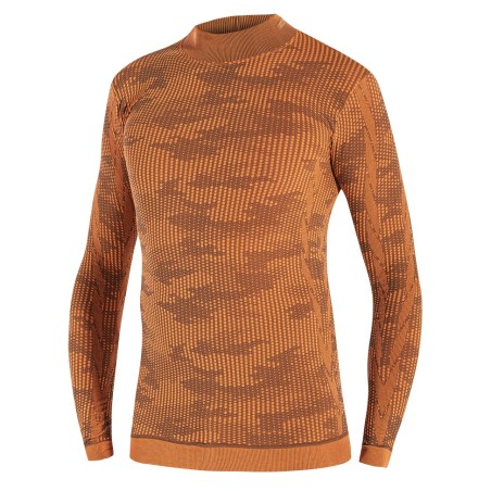 Camouflage Turtleneck 3D Base Layer: winter technical base layer