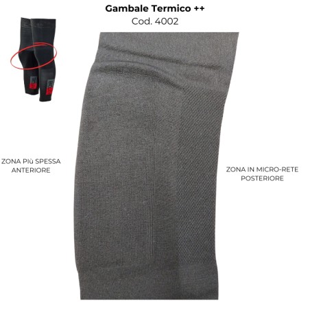 Thermal ++ leg warmers for cycling, running and MTB