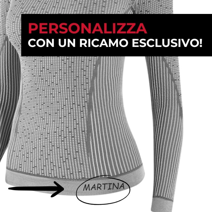 Lupetto 3D donna: maglia manica lunga termica con collo alto per ciclismo, mtb e running ideale per l'inverno