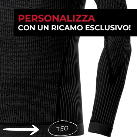 3D Turtleneck Base Layer: winter technical base layer