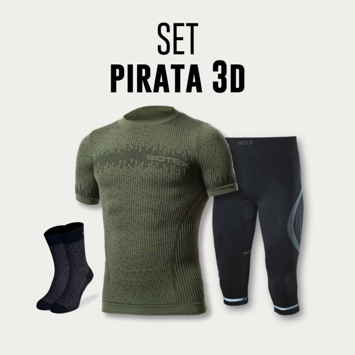 3D Pirata Anzug