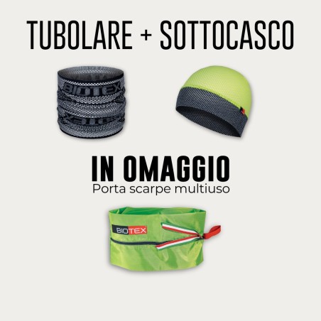 Bike Summer Kit per ciclisti da strada e mtb: tubolare e sottocasco