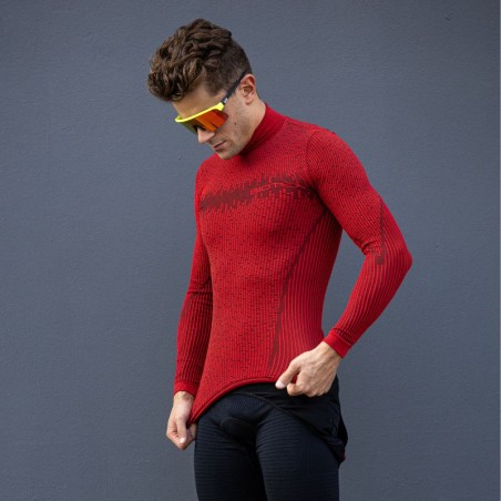 3D Turtleneck Base Layer: winter technical base layer