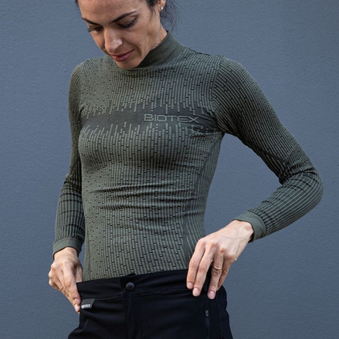 3D Turtleneck Base Layer: winter technical base layer