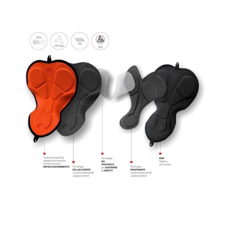 WOMEN’s Removable Pad for cycling and MTB